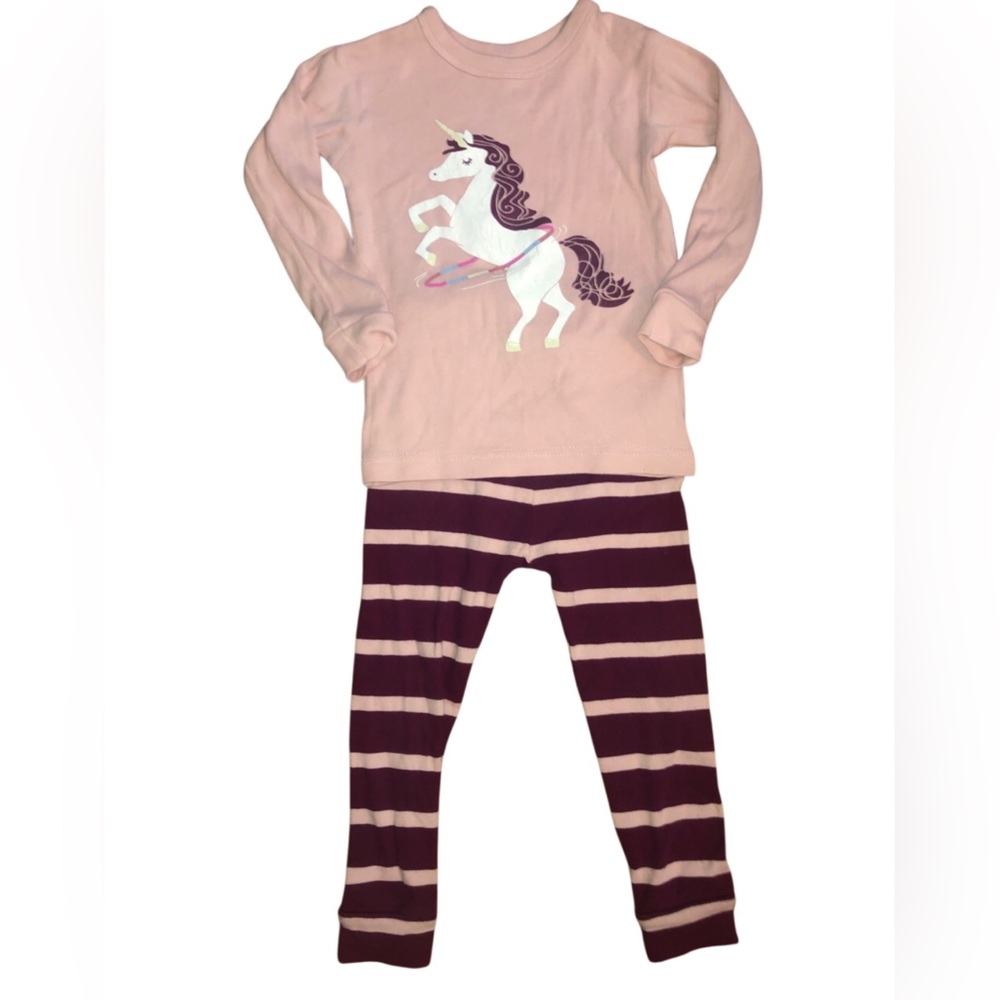 GAP Kids Pajama Set - Pink and Purple Unicorn